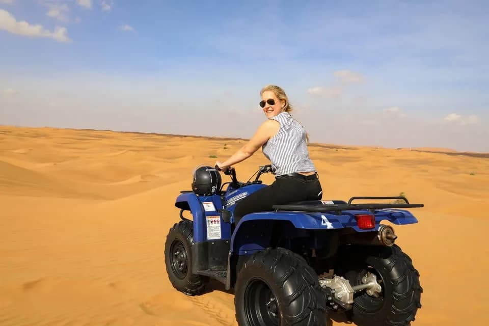 Dubai: Quad Bike Safari, Camel Ride and Refreshments - Image 11